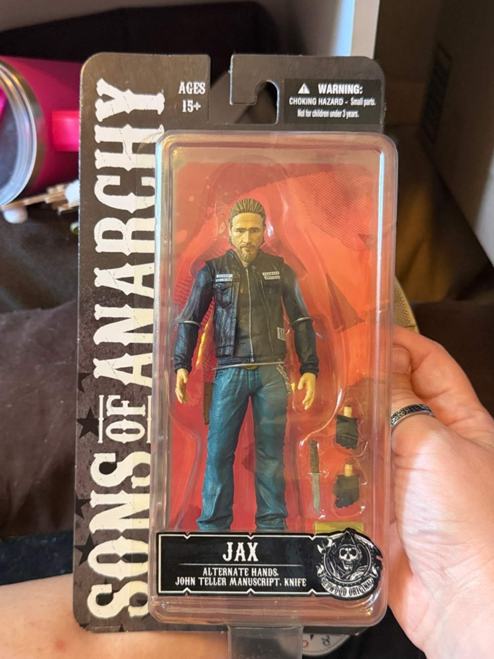 Jax Action Figure Pack - Black & Red